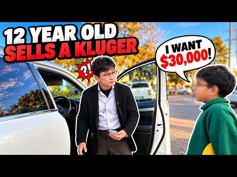 This 12 Year Old Wanted $30,000 For His Mum’s Toyota Kluger....(I COULDN’T STOP LAUGHING)