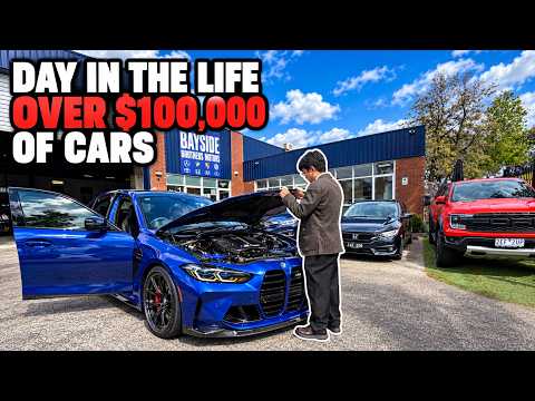 Day In A Life Of A Used Car Dealer in Australia (OVER $100,000 WORTH OF CARS)